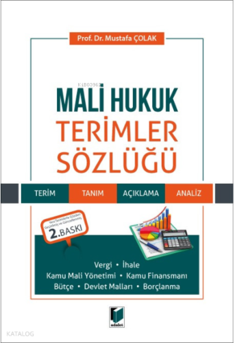 Mali Hukuk Terimler Sözlüğü