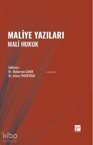 Maliye Yazıları Mali Hukuk