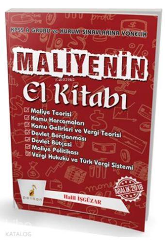 Maliyenin El Kitabı KPSS A ve Kurum Sınavlarına Yönelik Konu Anlatımı