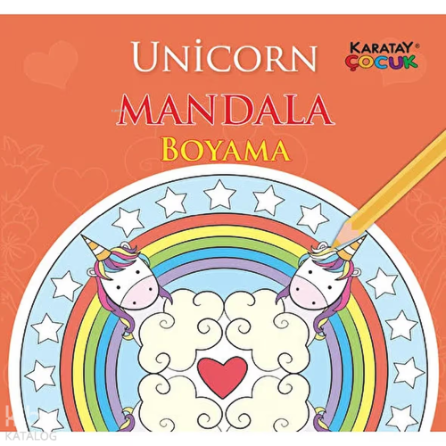 Mandala Unıcorn Boyama