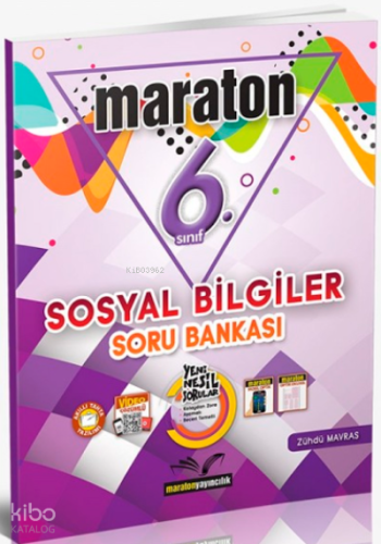 Maraton 6.Sınıf Sosyal Bilgiler Soru Bankası