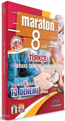 Maraton 8.Sınıf Tükçe Branş Deneme Sınavı