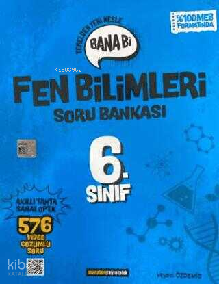 Maraton Yayıncılık 6. Sınıf Bana Bi Fen Bİlimleri Soru Bankası