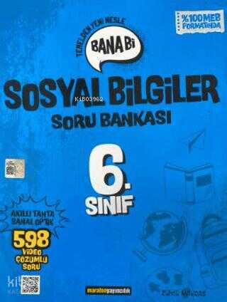 Maraton Yayıncılık 6. Sınıf Bana Bi Sosyal Bilgiler Soru Bankası