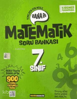 Maraton Yayıncılık 7. Sınıf Bana Bi Matematik Soru Bankası