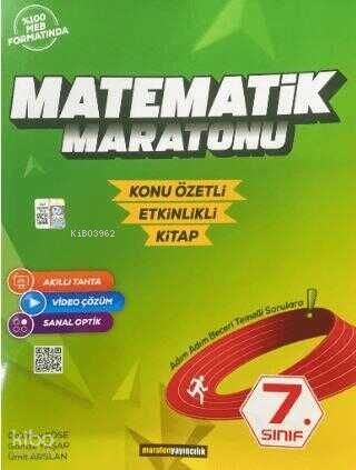 Maraton Yayıncılık 7. Sınıf Matematik Maratonu (Konu Özetli)