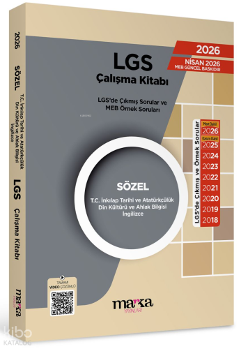 Marka LGS Sözel T.C. İnkılap Tarihi ve Atatürkçülük - Din Kültürü ve A