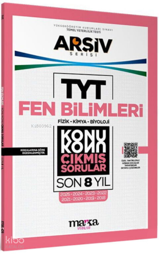 Marka Yayınları TYT Fen Bilimleri Konu Konu Son 7 Yıl Çıkmış Sorular