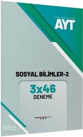 Marka Yayınları YKS AYT Sosyal Bilimler-2 3x46 Deneme