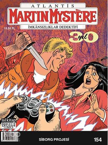 Martin Mystere Sayı 154; Siborg Projesi