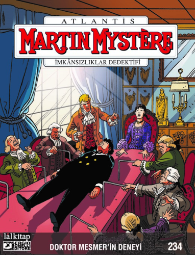 Martin Mystere Sayı 234;Doktor Mesmer’in Deneyi - Kitapiks.com
