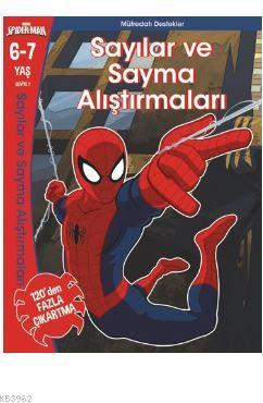 Marvel Spider-Man Sayılar ve Sayma Alıştırmaları 6- 7 Yaş - Kitapiks.c