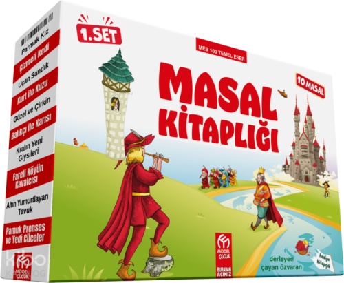 Masal Kitaplığı 1. Set (10 Kitap - Kutulu)
