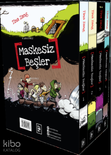 Maskesiz Beşler Serisi (4 Kitap Kutulu Set - Bayi)
