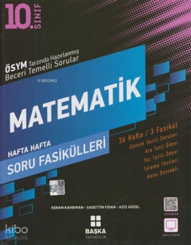 Matematik Soru Fasikülleri 3 Fasikül