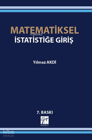 Matematiksel İstatistiğe Giriş