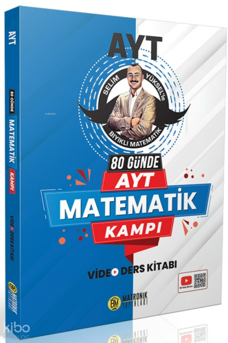 Matronik Yayınları 80 Günde AYT Matematik Kampı Video Ders Kitabı