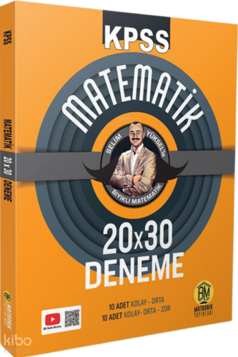 Matronik Yayınları KPSS Matematik 20X30 Deneme Sınavı