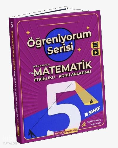 Matsev 5. Sınıf Matematik Soru Bankası Öğreniyorum Serisi