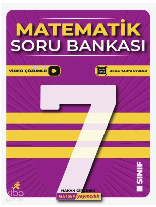 Matsev Yayıncılık 7. Sınıf Matematik Soru Bankası