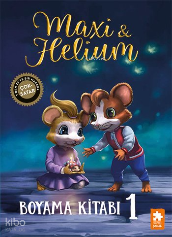 Maxi & Helium - Boyama Kitabı 1