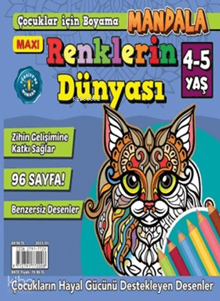 Maxi Mandala Renklerin Dünyası 5