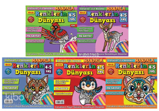 Maxi Renklerin Dünyası 5'li Set