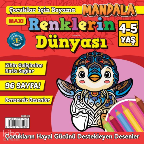 Maxi Renklerin Dünyası - Çocuklar İçin Boyama 6