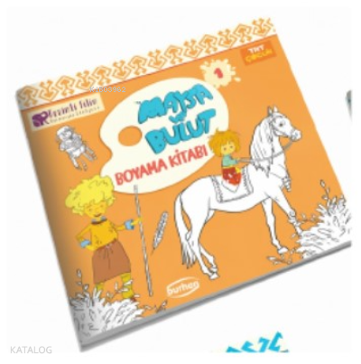 Maysa Ve Bulut  Boyama Kitabı 1
