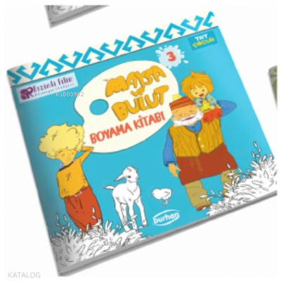 Maysa Ve Bulut Boyama Kitabı 3