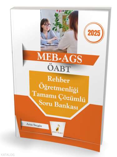 MEB - AGS ÖABT Rehber Öğretmenliği Tamamı Çözümlü Soru Bankası