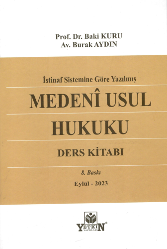 Medenî Usul Hukuku (Ders Kitabı)