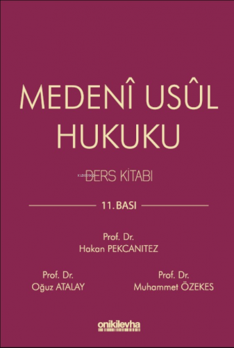 Medeni Usul Hukuku Ders Kitabı - Kitapiks.com