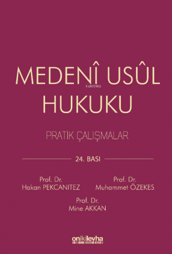 Medeni Usul Hukuku Pratik Çalışmalar