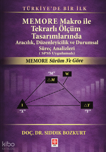 Memore Makro ile Tekrarlı Ölçüm Tasarımlarında Aracılık, Düzenleyicilik ve Durumsal Süreç Analizleri (SPSS Uygulamalı)