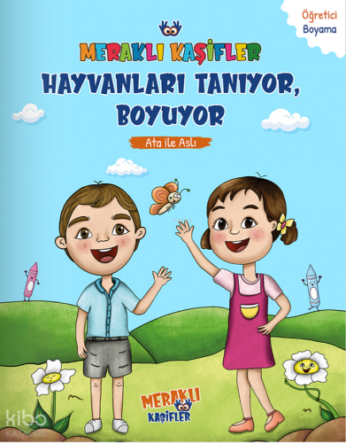 Meraklı Kaşifler Ata İle Aslı Hayvanları Tanıyor, Boyuyor