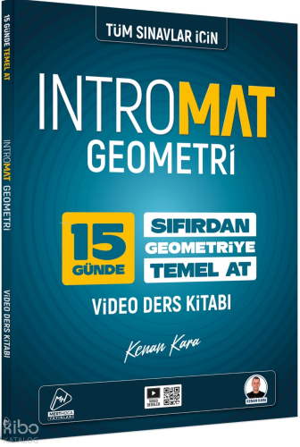 Mert Hoca Yayınları  15 Günde İntroMat Geometri Video Ders Kitabı