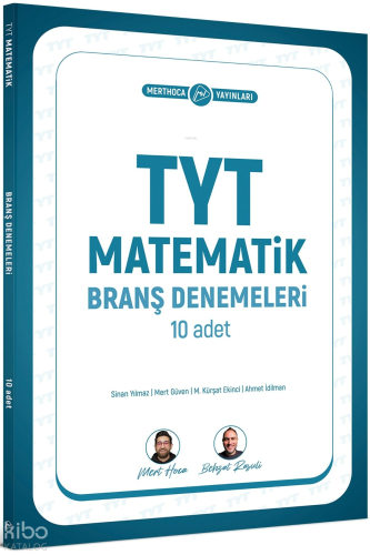 Mert Hoca Yayınları TYT Matematik Branş Denemeleri 10 Adet