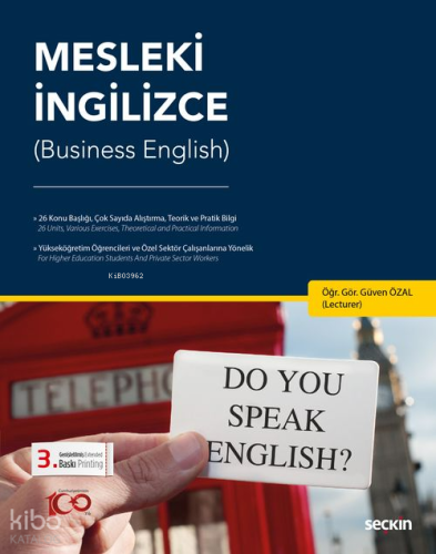 Mesleki İngilizce;Business English