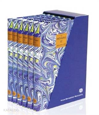 Mesnevi İngilizce (6 Cilt - Kutulu) (Ciltli)