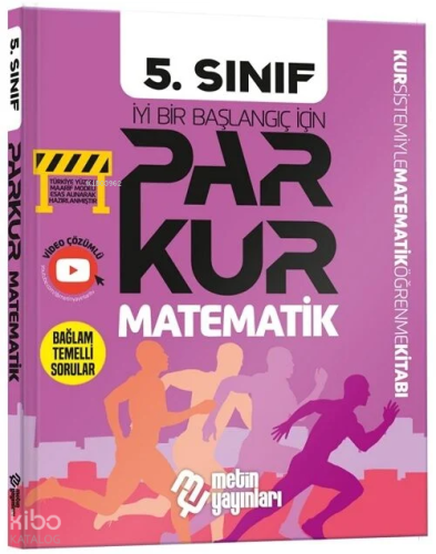 Metin Yayınları 5. Sınıf Parkur Matematik Soru Bankası Çözümlü