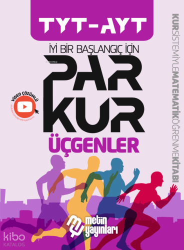Metin Yayınları TYT AYT Parkur Üçgenler Soru Kitabı Video Çözümlü