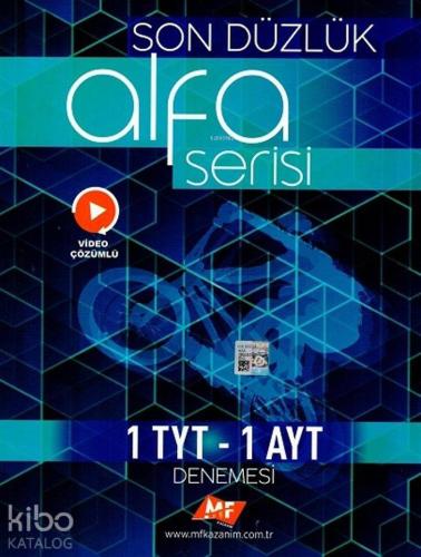 MF Kazanım Yayınları TYT AYT Son Düzlük Alfa Serisi Deneme MF Kazanım 