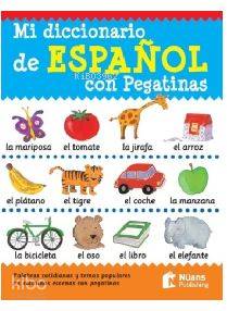 Mi Diccionario De Español Con Pegatinas