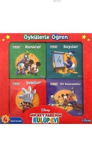 Mickey Fare'nin Kulüpevi Öykülerle Öğren (4Kitap)