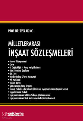 Milletlerarası İnşaat Sözleşmeleri