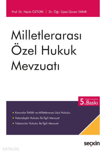 Milletlerarası Özel Hukuk Mevzuatı - Kitapiks.com