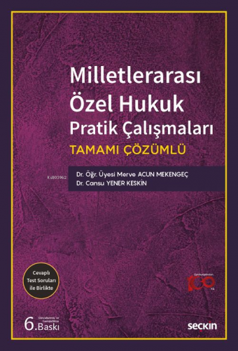 Milletlerarası Özel Hukuk Pratik Çalışmaları - Kitapiks.com