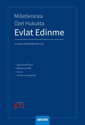 Milletlerarası Özel Hukukta Evlat Edinme - Kitapiks.com