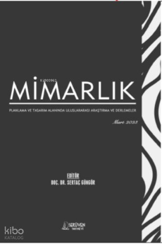 Mimarlık Planlama ve Tasarım Alanında Uluslararası Araştırma ve Derlem